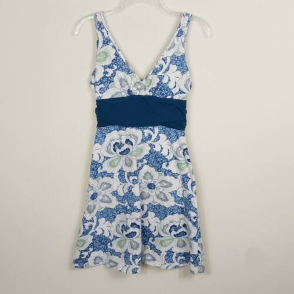 Patagonia V Neck Fit & Flare Tank Dress Size Small